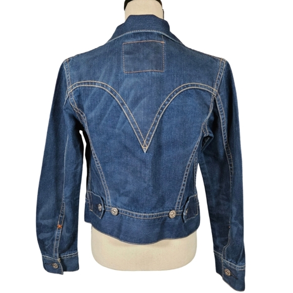 Levi's Vintage Type 1 Iconic Jean Jacket, Medium Wash, Small NWOT - Picture 3 of 13